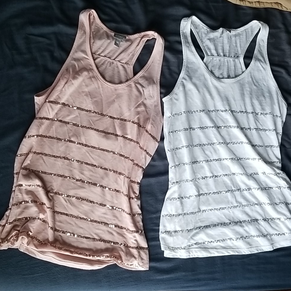 Racer back tank tops